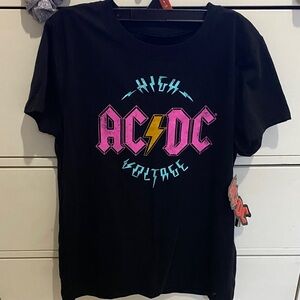 AC/DC Black Logo T-Shirt